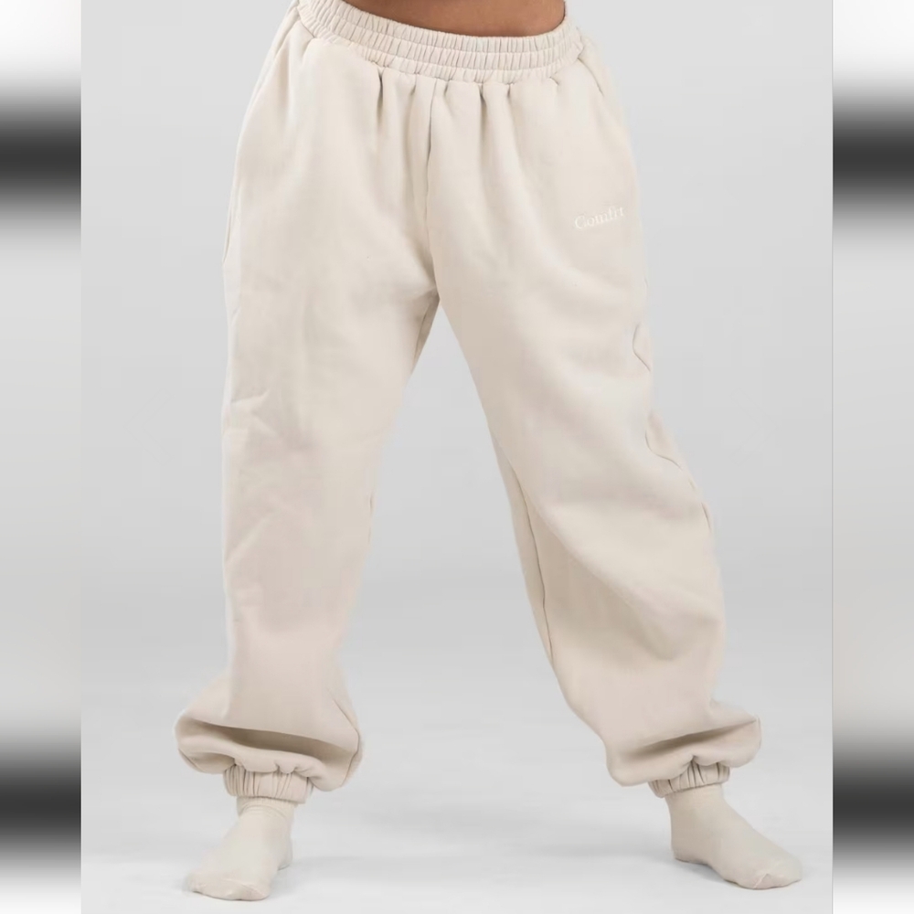 SIGNATURE SWEATPANTS BONE (WOMENS,MENS)